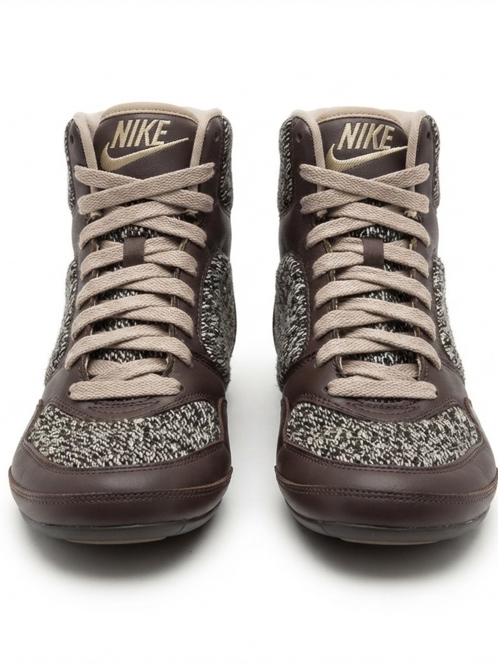 Vintage Nike Greco Supreme Women’s Wrestling Shoes Size 6.5 Brown Gold Retro
